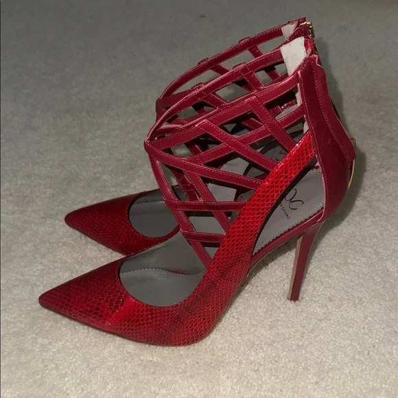 ❗️Price is firm❗️Monika Chiang Red Heels - Picture 6 of 13